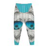 Yorkshire Terrier With Sunglasses Print Jogger Pants