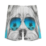 Yorkshire Terrier With Sunglasses Print Men's Sports Shorts