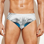 Yorkshire Terrier With Sunglasses Print Men's Swim Briefs