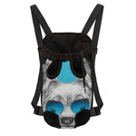 Yorkshire Terrier With Sunglasses Print Pet Carrier Backpack