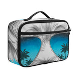 Yorkshire Terrier With Sunglasses Print Portable Lunch Bag