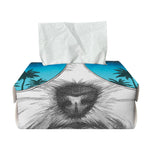 Yorkshire Terrier With Sunglasses Print Rectangle Tissue Box Cover