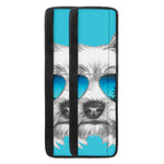 Yorkshire Terrier With Sunglasses Print Refrigerator Handle Covers