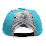 Yorkshire Terrier With Sunglasses Print Snapback Cap