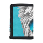 Yorkshire Terrier With Sunglasses Print Trifold Wallet