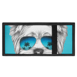 Yorkshire Terrier With Sunglasses Print Trifold Wallet