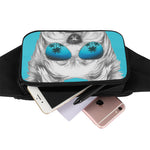 Yorkshire Terrier With Sunglasses Print Waist Bag