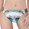 Yorkshire Terrier With Sunglasses Print Women's Thong