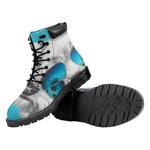 Yorkshire Terrier With Sunglasses Print Work Boots