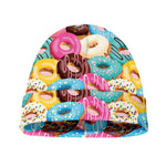 Yummy Donut Pattern Print Beanie