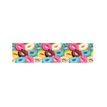 Yummy Donut Pattern Print Bed Runner