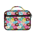Yummy Donut Pattern Print Briefcase Bible Bag