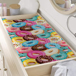 Yummy Donut Pattern Print Changing Pad Cover