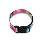 Yummy Donut Pattern Print Dog Collar