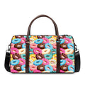 Yummy Donut Pattern Print Duffel Bag