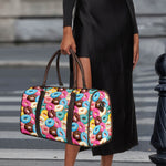 Yummy Donut Pattern Print Duffle Bag