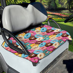 Yummy Donut Pattern Print Golf Cart Seat Cover