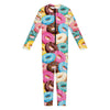 Yummy Donut Pattern Print Jumpsuit