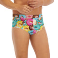 Yummy Donut Pattern Print Men's Briefs