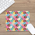 Yummy Donut Pattern Print Mouse Pad