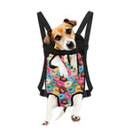 Yummy Donut Pattern Print Pet Carrier Backpack