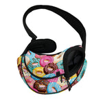 Yummy Donut Pattern Print Pet Sling Carrier