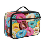 Yummy Donut Pattern Print Portable Lunch Bag