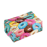 Yummy Donut Pattern Print Rectangle Tissue Box Cover