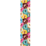 Yummy Donut Pattern Print Table Runner