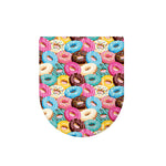 Yummy Donut Pattern Print Toilet Lid Cover