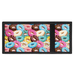 Yummy Donut Pattern Print Trifold Wallet