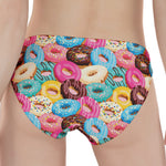 Yummy Donut Pattern Print Women's Panties