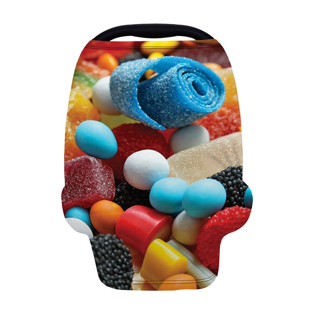 Yummy Gummy Print Baby Seat Cover