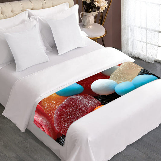 Yummy Gummy Print Bed Runner
