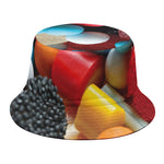 Yummy Gummy Print Bucket Hat