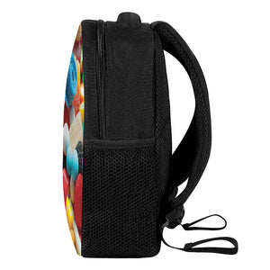 Yummy Gummy Print Casual Backpack