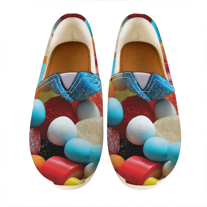 Yummy Gummy Print Casual Shoes