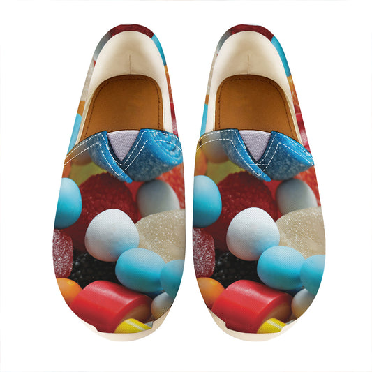 Yummy Gummy Print Casual Shoes
