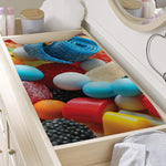 Yummy Gummy Print Changing Pad Cover