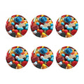 Yummy Gummy Print Coaster Set