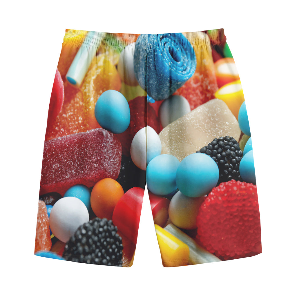 Yummy Gummy Print Cotton Shorts