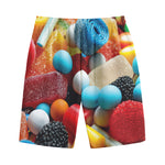 Yummy Gummy Print Cotton Shorts