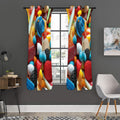 Yummy Gummy Print Grommet Curtain Panels