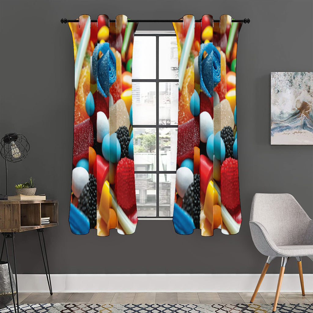 Yummy Gummy Print Curtain