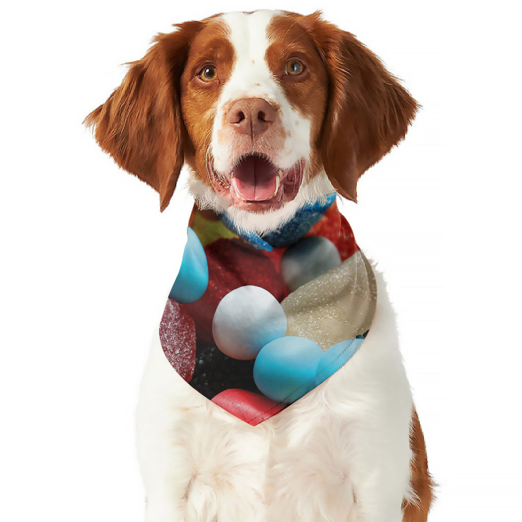 Yummy Gummy Print Dog Bandana