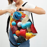 Yummy Gummy Print Drawstring Backpack