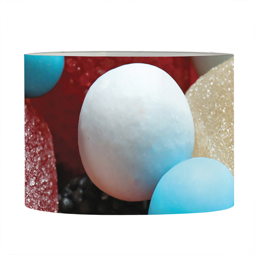Yummy Gummy Print Drum Lamp Shade