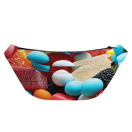 Yummy Gummy Print Fanny Pack