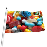 Yummy Gummy Print Flag