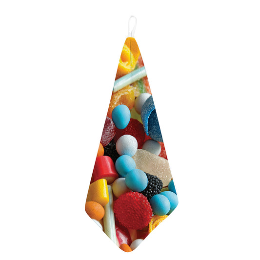 Yummy Gummy Print Hand Towel